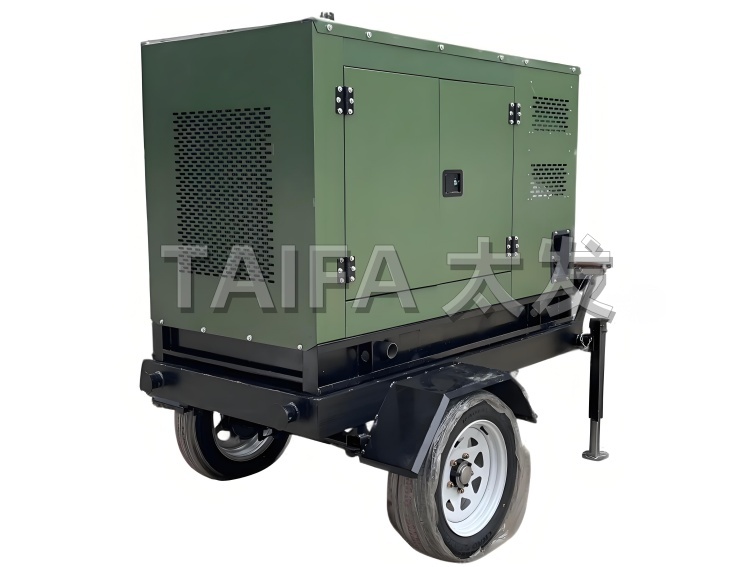 移动拖车发电机组