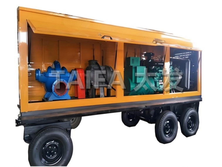 Diesel water pump unit