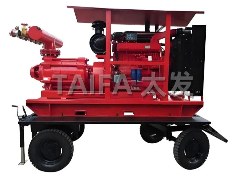 Diesel water pump unit